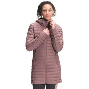 The North Face 700 Fill Down Stretch Parka Jacket in Twilight Mauve, size Small